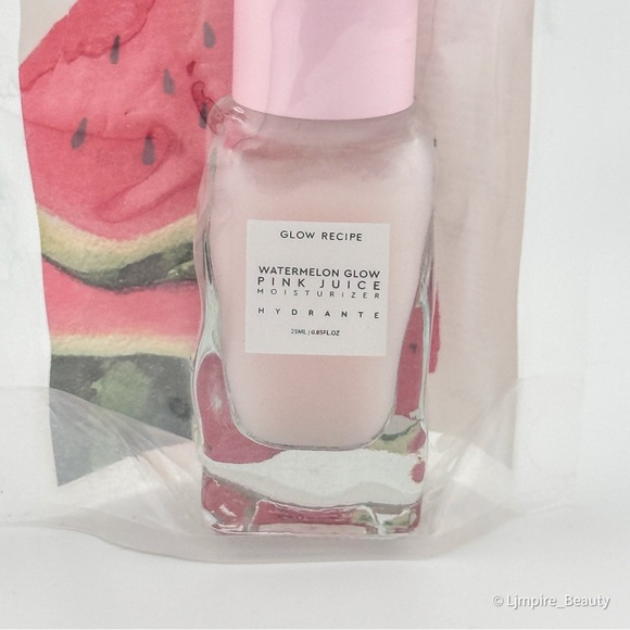 🆕 GLOW RECIPE Mini Watermelon Glow Pink Juice Moisturizer 25 mL NIB & Sealed - Picture 2 of 4